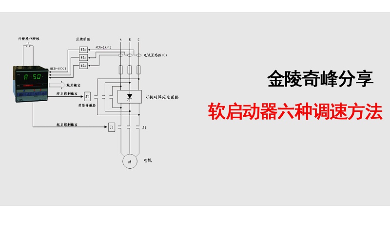 金陵奇峰分享軟啟動器六種調速方法